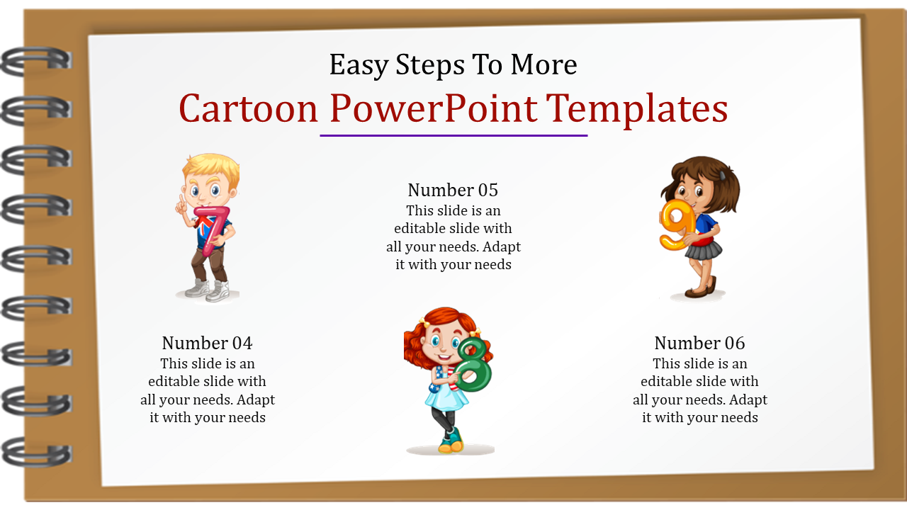 cartoon powerpoint templates-Easy Steps To More Cartoon Powerpoint Templates-Style-2